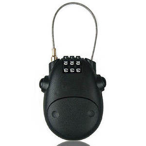 3 अंक संयोजन बाइक जिम स्नोबोर्ड बाइक स्की स्नोबोर्ड घुमक्कड़ स्की केबल वापस लेने योग्य ताला - Product Image 4