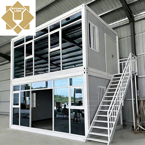 Maison conteneur préfabriquée en acier modulaire, mobile et <span class=keywords><strong>d</strong></span>étachable, pour habitation et <span class=keywords><strong>location</strong></span> de petits logements - Product Image 1