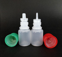 Botellas de Plástico con Gotero para Aceite, de 3ml, 5ml, 10ml, 15ml, 30ml y 50ml