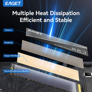 EAGET SP7-1 1TB 2TB 4TB M.2 SSD 2280 NVMe PCIe 4.0 7400MB/s voor Gaming Desktop Laptop Interne Solid State Drive - Product Image 4