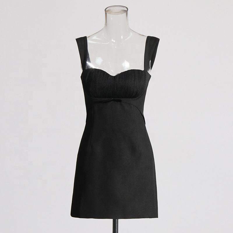 dress for wedding Bridesmay Cocktail Dresses Women 2024 Guest Midi with Size:3X Category_Ready to Wear Mid Blue Wash Cinched