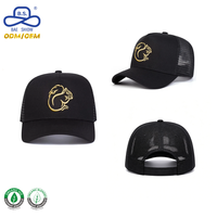 Gorra Trucker Ajustable de Malla con Cierre a Presión, Certificada por GRS Eco, con Logotipo Bordado Personalizado, para Deportes al Aire Libre y Uso Diario