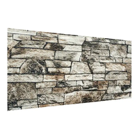 Panneaux muraux décoratifs Panneau mural sandwich en mousse de polyuréthane grain de pierre