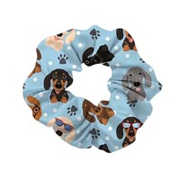 Élastiques à cheveux en satin personnalisés Yuxi, Scrunchies personnalisés avec logo et motif, Accessoire pour cheveux, Scrunchies en soie imprimés
