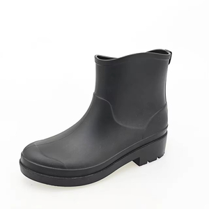 YL6048 Stivali da Pioggia da <span class=keywords><strong>Donna</strong></span> Neri Comodi, Traspiranti e Impermeabili per Giardino - Vendita Calda - Product Image 1