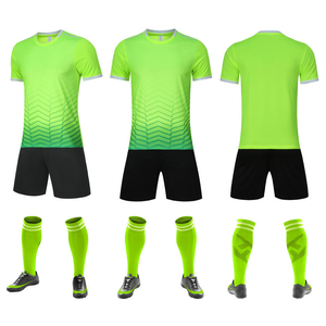 Set di uniformi da calcio personalizzate | Maglie da calcio in poliestere francia 100% traspiranti a umidità maglia da calcio Argentina <span class=keywords><strong>Messi</strong></span> - Product Image 2
