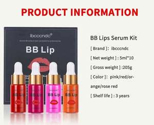 <span class=keywords><strong>BB</strong></span> Lip Gloss Essence Ampoule Starter Kit Semipermanente Crema Pigmento Coloración de labios Hidratante de larga duración Cuidado de labios - Product Image 2