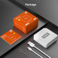 Pour Zigbee Bridge Pro 128 sous-appareils, protocole Zigbee 3.0, puce ESP32+CC2652P, commutateur WIFI Zbbridge-P, portée 7-10m, prêt à l'emploi