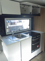 Mini caravane pliable sur mesure, légère, pour les aventures hors route, avec une capacité de 4 personnes et un espace de rangement