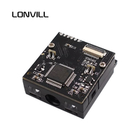LONVILL Lecteur de codes-barres CCD intégré à haute intégration USB TTL avec plusieurs modes de lecture de codes-barres