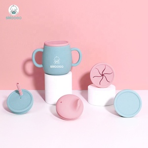 Vaso de Silicona para Bebé con Asa, Vaso de Silicona para Niños Pequeños, Vaso de Silicona para Bebé, Venta Caliente de Silicoco, ODM OEM - Product Image 4