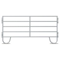 Filet de sécurité en fer mobile Corral pour chevaux de vache Piste de course de clôture pour bétail facile à installer pour les fermes Service de modélisation 3D naturel