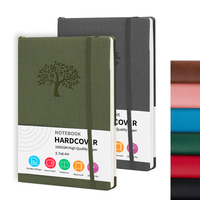 Carnet de notes personnalisable réutilisable en cuir/PU souple avec 100 feuilles et stylo - Utilisation promotionnelle OEM&ODM