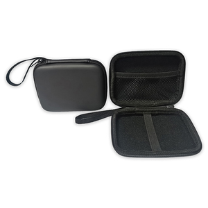 Schwarz PU HD <span class=keywords><strong>HDD</strong></span> Festplatte Externes Gehäuse Mobile Disk Carry Eva Wasserdicht Staub dichte Aufbewahrung koffer Tasche Custom Cheap - Product Image 4