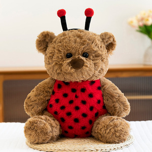 Poupée ours miel sept étoiles coccinelle miel ours cadeau pour enfants ours - Product Image 6