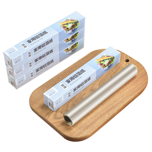 Prix usine rouleau de papier d'emballage de papier d'<span class=keywords><strong>aluminium</strong></span> argenté de ménage de qualité alimentaire pour <span class=keywords><strong>papiers</strong></span> d'emballage alimentaire en <span class=keywords><strong>aluminium</strong></span> - Product Image 3