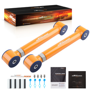 Kits de bras de commande supérieurs arrière réglables complets, or/gris, 2X 0-8 pouces, pour <span class=keywords><strong>Jeep</strong></span> Wrangler <span class=keywords><strong>TJ</strong></span> 1997-2006 - Product Image 1