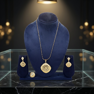 Juego de Colgantes de Latón al por Mayor con Baño de Oro 14K/18K/24K para Mujer, Diseño Tradicional, Joyería de Moda, Oro, Joyería - Product Image 3