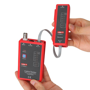 เครื่องทดสอบสายเคเบิล UNI-T UT681 ซีรีส์ดั้งเดิม ใช้สำหรับตรวจสอบว่าสายอีเธอร์เน็ต/โทรศัพท์/BNC/HDMI สามารถส่งสัญญาณได้หรือไม่ - Product Image 1
