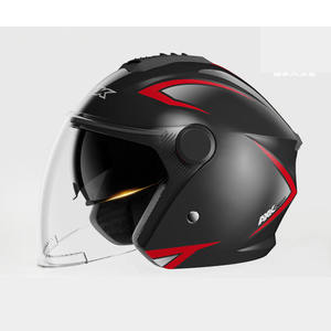 <span class=keywords><strong>Casco</strong></span> de Motocicleta Abierto 3/4 <span class=keywords><strong>Vintage</strong></span> de ABS, <span class=keywords><strong>Casco</strong></span> Abierto con Forro Extraíble para Todas las Estaciones - Product Image 3