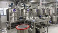 Petite ligne de production industrielle de yaourt de fromage d'usine de pasteurisateur de lait à productivité élevée au prix concurrentiel