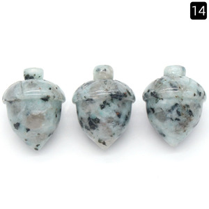 Sculpture à la main de noël, Quartz, noix de pin, pierre naturelle, pomme de pin en cristal sculptée à la main pour la décoration - Product Image 6