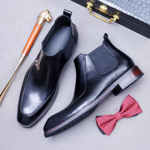 Zapatos de Hombre Formales de Cuero Genuino con Cordones, Estilo Clásico Retro Brillante, Antideslizantes, Última Moda Otoño 2026 - Product Image 3