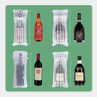 Expédition rapide sac de coussin de colonne d'air emballage logistique sac de colonne d'air gonflable épaissi pour protecteur de bouteille de vin