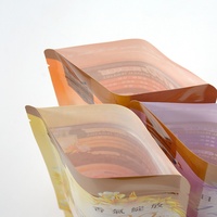 Sachet refermable personnalisé imprimé avec fermeture éclair pour emballage de sachets parfumés, billes de lessive et feuilles de séchage
