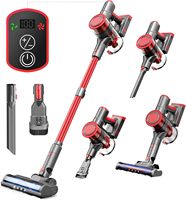 Brosse à plancher motorisée électrique avec aspirateur à embout plat 21 en 1