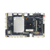 Carte de développement Rockchip RK3566 LGA-RK3566, carte mère Rongpin PCBA, 2G/4G/8G RAM, 16G/64G/128G de stockage, GPU Mali G52, Android 11