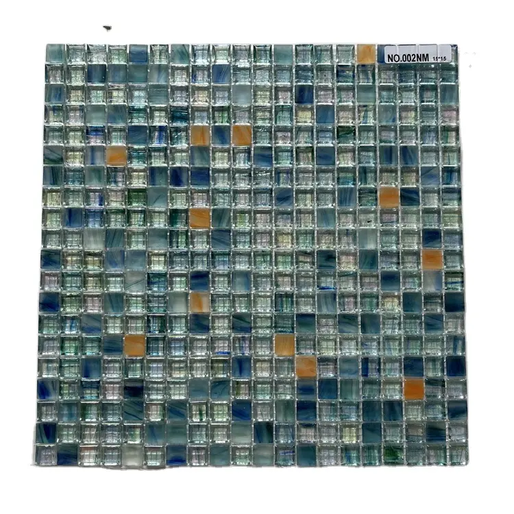Carreaux de granit carreaux de piscine mosaïque de verre bleu 20x20 au Bangladesh