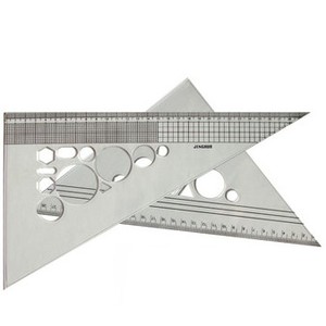 Règle transparente et bien imprimée, réservée aux étudiants - Product Image 2