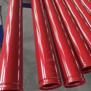 ท่อเหล็กไร้รอยต่อเคลือบพลาสติกสี ทนทานต่อการกัดกร่อน มาตรฐาน ASTM A53/106 GrB 8`` SCH40 สำหรับป้องกันอัคคีภัย ขายส่งจากโรงงาน - Product Image 5
