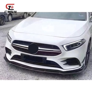 Lèvre avant en fibre de carbone pour <span class=keywords><strong>Mercedes</strong></span> Benz Classe A W177 A200L A35 <span class=keywords><strong>A45</strong></span> 2019-<span class=keywords><strong>2023</strong></span> Bodykit Diffuseur Accessoire Extérieur Usine Directe - Product Image 6