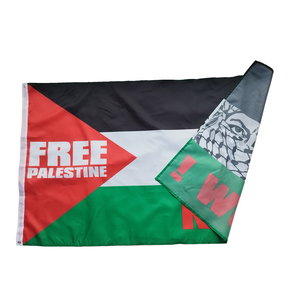 Bandiera Palestina Libera Ora 3x5 Piedi in Poliestere con Stampa a Sublimazione e 2 Occhielli Inclusi - Product Image 4