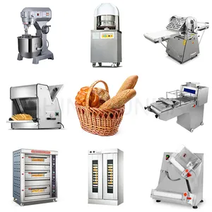 Economical commercial dough mixer bread baking oven bakery machinery bakery equipment set complete bakery equipment