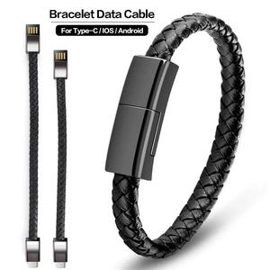 Wholesale Portable USB Bracelet <b>Charging</b> <b>Cable</b> for Type C Data Charger Women Men 7-7.7 Inch - Product Image 3