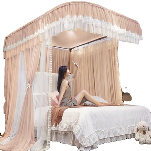 Grande <span class=keywords><strong>moustiquaire</strong></span> de style princesse avec fil double couche pour porte de <span class=keywords><strong>camping</strong></span> de voyage de chambre à coucher-pour décoration - Product Image 2