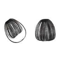 Franges plates en cheveux synthétiques naturels, extensions de cheveux à clipser, franges droites pour femmes