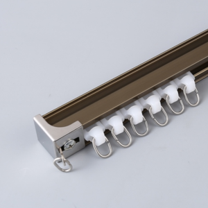 White <strong>Aluminium</strong> <strong>Curtain</strong> <strong>Track</strong> S Wave <strong>Curtain</strong> Runner Ripple Fold <strong>Curtain</strong> <strong>Track</strong> - Product Image 3