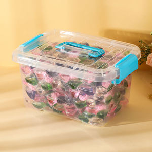 Capsules de lessive écologiques 100 pièces par boîte, parfum floral, capsules jetables pour vêtements, lavage automatique en machine - Product Image 3