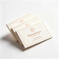 Carte de visite professionnelle en PVC imprimée sur mesure, carte de visite en plastique mat brillant, carte de visite en PVC format standard CR80 pour entreprise
