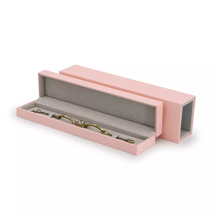 Customized Logo Fashion Sliding <b>Drawer</b> Velvet Ring Jewelry <b>Box</b> Luxury Earring Necklace Display <b>Storage</b> Jewelry <b>Box</b> - Product Image 6