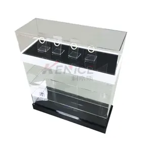 Bán buôn Cửa Hàng Bán Lẻ Thuốc Lá Acrylic gói hiển thị hộp với in Acrylic hiển thị trường hợp với 5 lớp