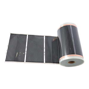Pellicola Riscaldante Elettrica a Infrarossi Moderna 140W/M2 50cm Sistema di <span class=keywords><strong>Riscaldamento</strong></span> a Pavimento a Risparmio Energetico Garanzia di 5 Anni Facile Installazione - Product Image 1