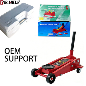 Gato hidráulico de perfil bajo de 3 toneladas para trabajo pesado, elevador hidráulico para automóviles, herramienta de taller - Product Image 2