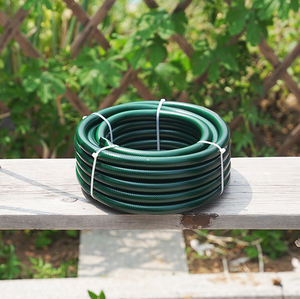 <span class=keywords><strong>Enrouleur</strong></span> <span class=keywords><strong>de</strong></span> tuyau d'arrosage <span class=keywords><strong>de</strong></span> jardin en PVC <span class=keywords><strong>de</strong></span> haute qualité, vert, 3/8-3/4 pouce, 100 pieds, durable, flexible, haute pression, pour jardinage en extérieur - Product Image 6