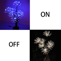 Lumières décoratives d'arbre de chrysanthème Avatar personnalisées à LED pour l'extérieur, imperméables, pour les paysages et les sites pittoresques