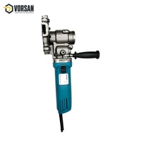 Machine de découpe à froid pour barres d'acier de chantier avec boîtier d'engrenages et support de fixation pour la découpe de barres d'armature de 40 mm, de tuyaux et de tiges filetées